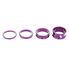 WOLF TOOTH Precision Headset Spacers Kit 3,5,10,15mm purple