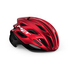 MET helmet ESTRO MIPS red/black metallic -58/61