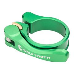 WOLF TOOTH seatpost clamp 31.8mm green Quick Release