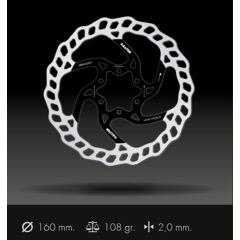 Galfer Fixed Wave brake rotor 180 x 2 mm