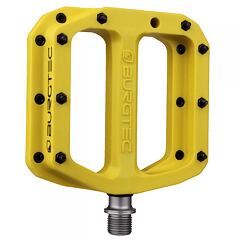 Burgtec MK4 Composite Pedals Electric Yellow