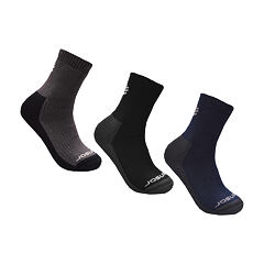 SENSOR SOX 3-PACK TREKING EVO black/grey/blue