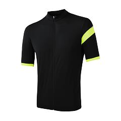 SENSOR CYKLO COOLMAX CLASSIC MEN JERSEY SS ZIP true black