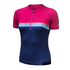 SENSOR CYKLO TOUR WOM JERSEY SS lilla stripes