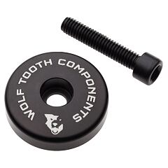 WOLF TOOTH ULTRALIGHT STEM CAP black + 5mm spacer