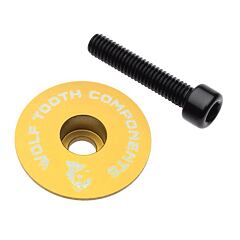 WOLF TOOTH ULTRALIGHT STEM CAP Flat gold