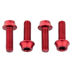 WOLF TOOTH Water bottle cage bolts red