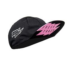 FT MEN'S CYCLING CAP LARGE FLAT TRUE BLACK