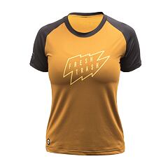 FT WOMEN'S HORIZON SHORT SLEEVE TEE GOLDEN/BLACK
