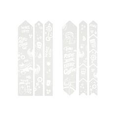 AMS protective stickers - ROAD/GRAVEL - Coffee/White