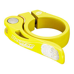 Reverse Long Life Seatpost Clamp 34.9 mm Yellow