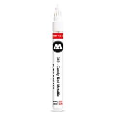 RIDLEY varnish Marker 2mm Candy Red Metallic