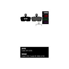 Galfer FD455 PRO G1554T brake pads for SRAM