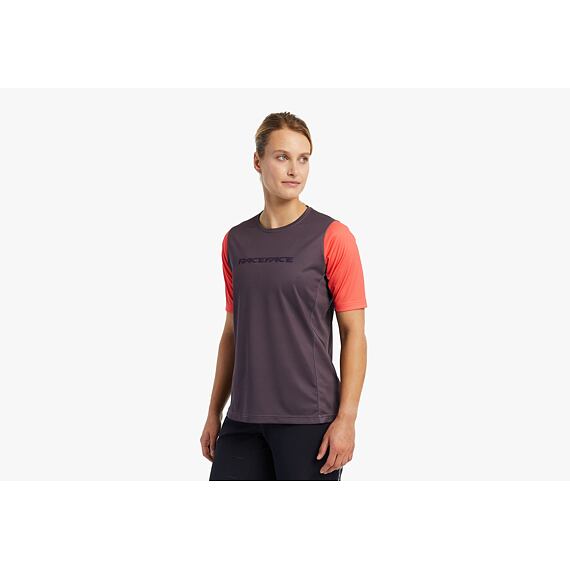 RACE FACE women short sleeve jersey INDY coral