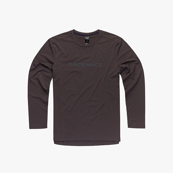 RACE FACE long sleeve t-shirt COMMIT Tech Top charcoal