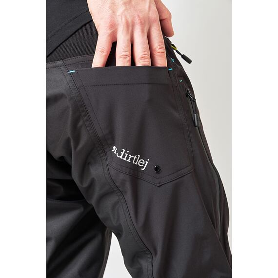 DIRTLEJ pants TRAILSCOUT Waterproof Long black/lime