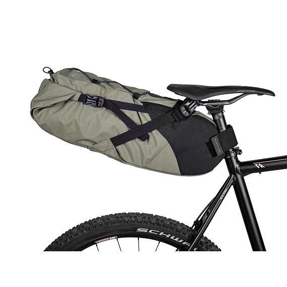 TOPEAK bikepacking BACKLOADER, rolling bag for seatpost 15l green