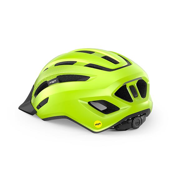 MET helmet DOWNTOWN MIPS reflex yellow -52/58