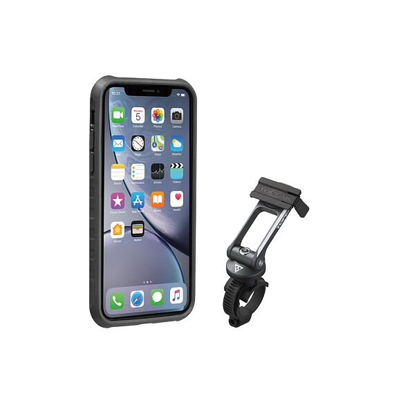TOPEAK RIDECASE for iPhone XR black/grey
