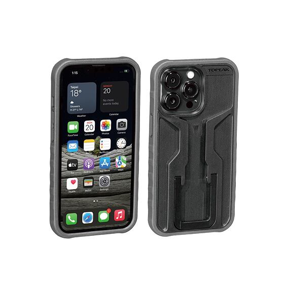 TOPEAK RIDECASE for iPhone 13 Pro black/grey