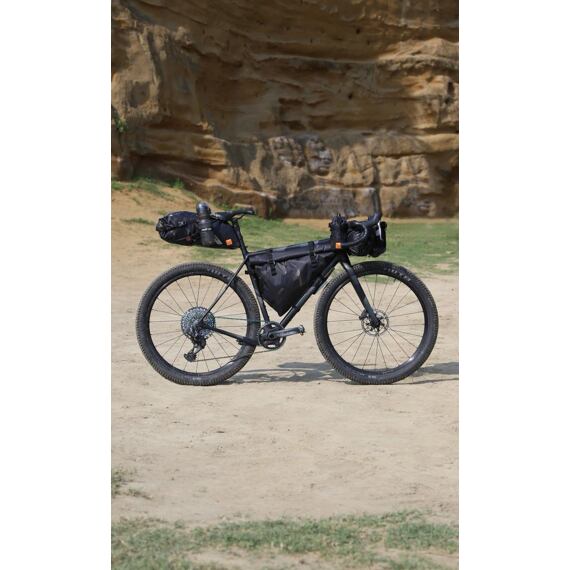 WOHO frame bag X-TOURING DRY Diamond CyberCam black L