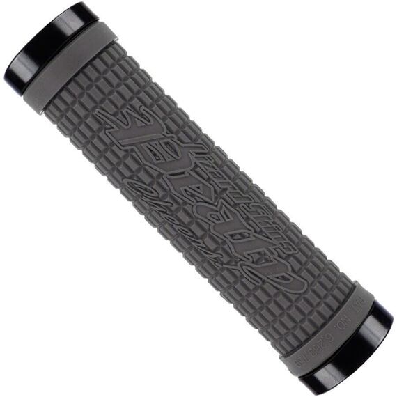 LIZARD SKINS grip Dual-Clamp Lock-On Peaty Graphite