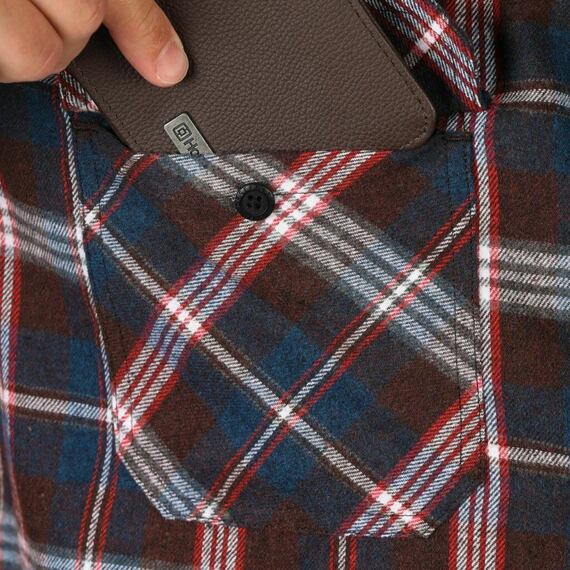 HORSEFEATHERS shirt DOUGH SHIRT petrol blue