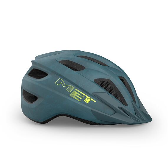 MET helmet CRACKERJACK PETROL BLU -52/57