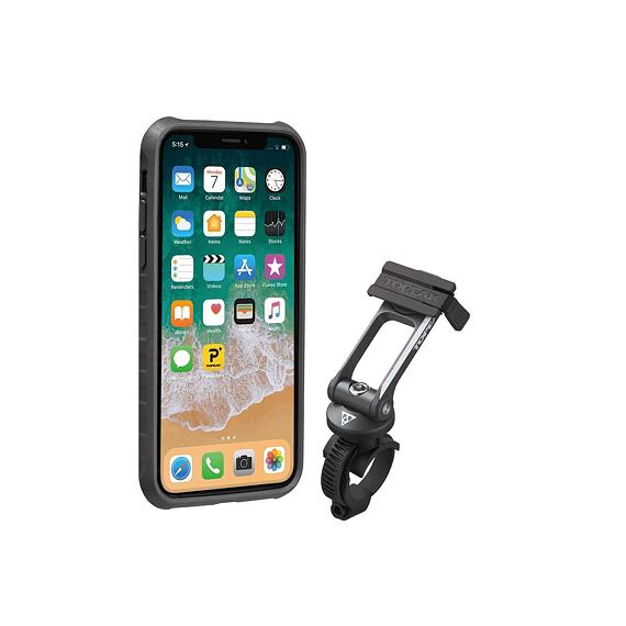 TOPEAK RIDECASE for iPhone X black/grey