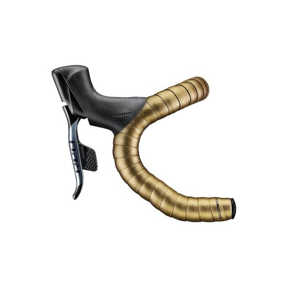 CICLOVATION bar tape Poly Touch Vapor Metallic Royal Gold