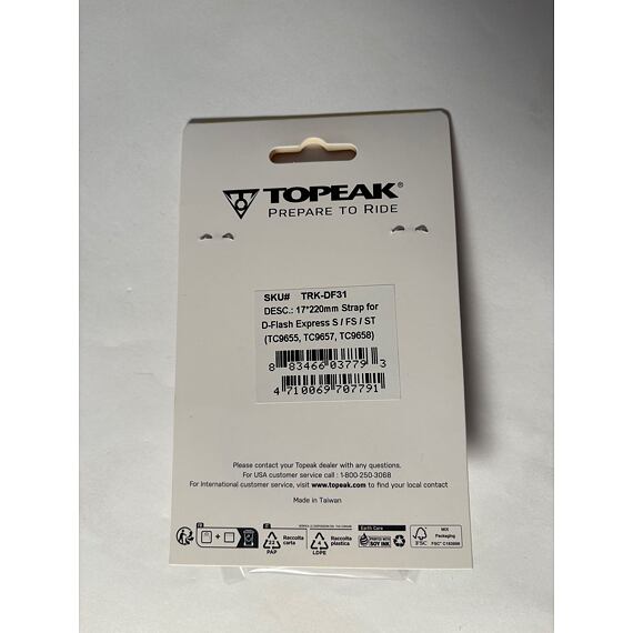 TOPEAK spare part - 17/220mm STRAP for D-FLASH EXPRESS S/FS/ST