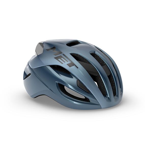MET helmet RIVALE MIPS navy silver -52/56