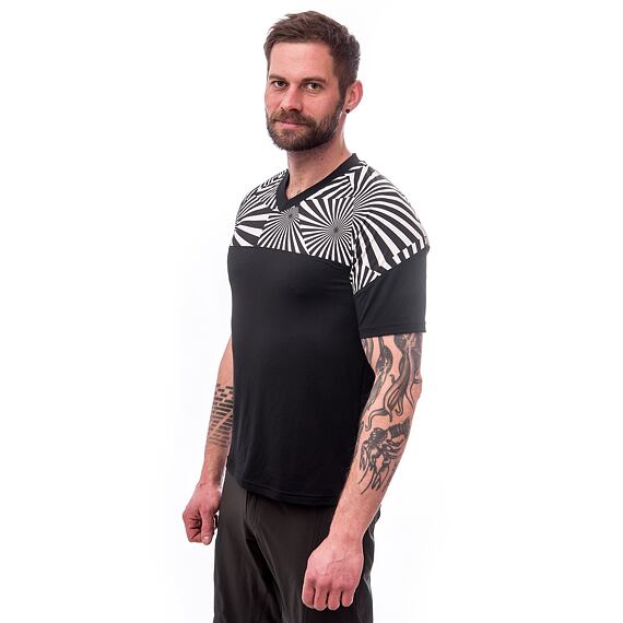 SENSOR HELIUM jersey SS MEN blk/geometry