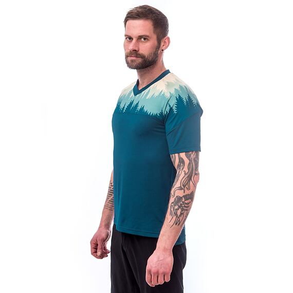 SENSOR HELIUM jersey SS MEN saphire/trees
