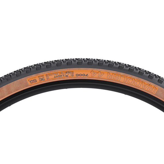 WTB tire  RADDLER 700x44 TCS Light Fast Rolling SG2 black/tan