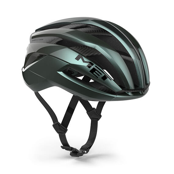 MET helmet TRENTA 3K CARBON hyper teal -56/58