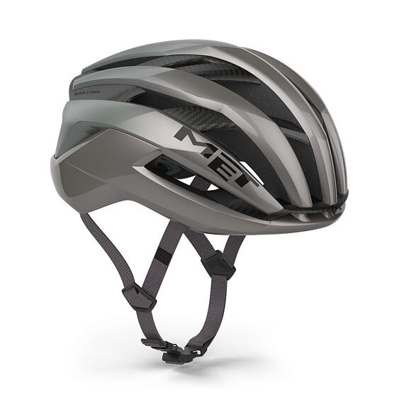 MET helmet TRENTA 3K CARBON opal gray -58/61