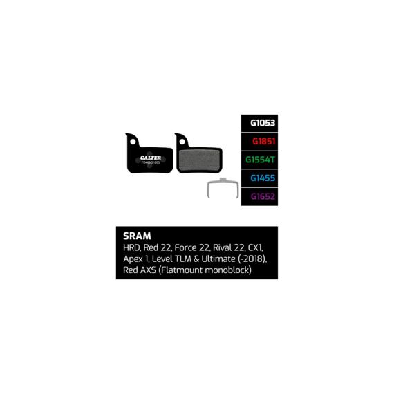 Galfer FD469 Standard G1053 brake pads for Sram