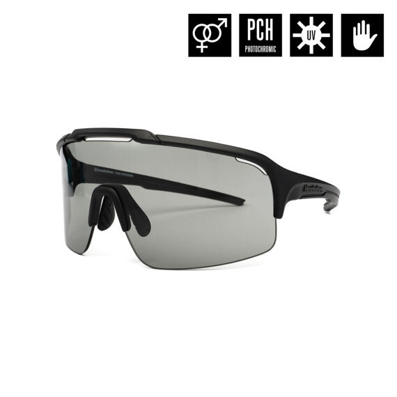 Horsefeathers Recoil Photochromic Cycling Glasses Matt Black/Grey