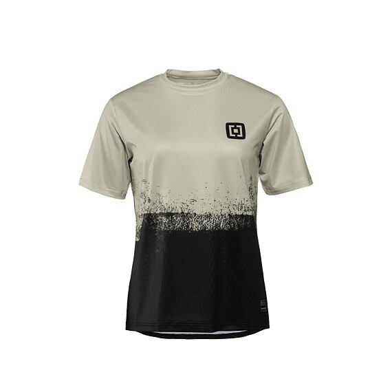 Horsefeathers Quantum women's cycling jersey Silver birch/black