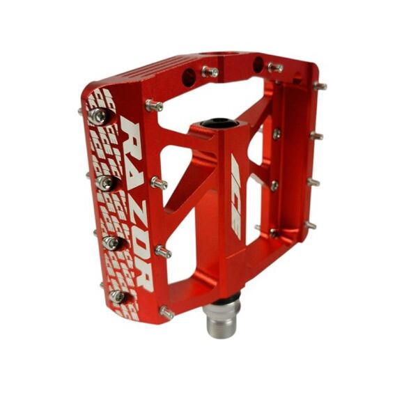 ICE Razor pedals red
