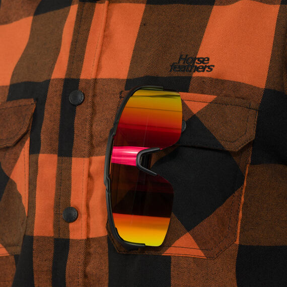 Horsefeathers Prom technical shirt Burnt Orange