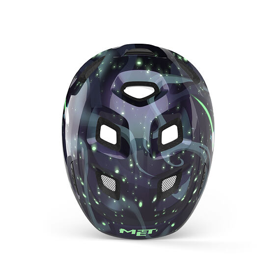 MET přilba HOORAY dětská space glow in the dark -52/55