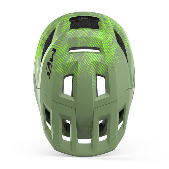 MET helmet SHELTER YOUTH MIPS green lime -52/56