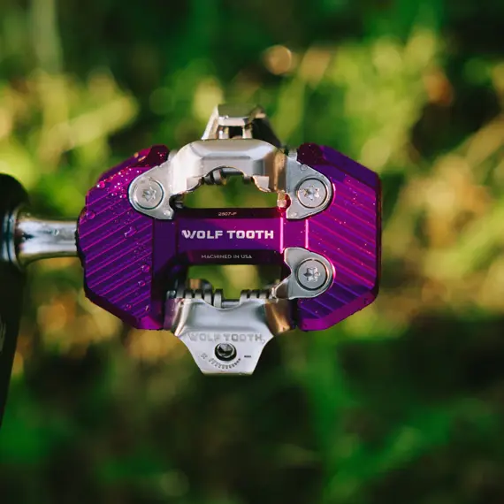 WOLF TOOTH pedals CTRL Trail Clipless Ultraviolet Purple