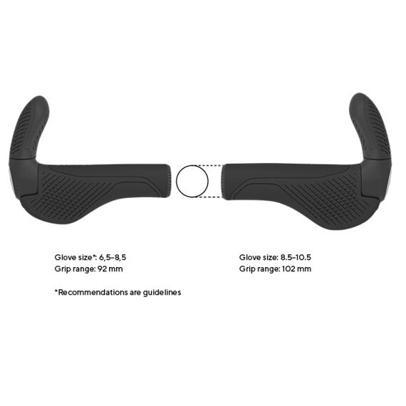 ERGON grips GS3-S Evo black