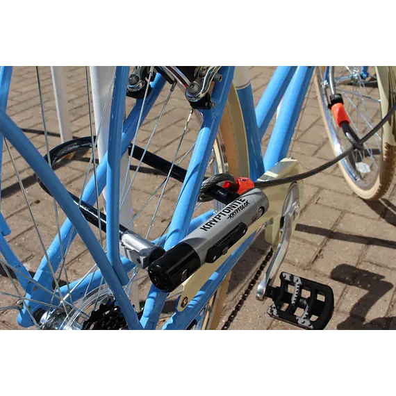 KRYPTONITE lock Kryptolok Mini-7 + Flex-Frame black