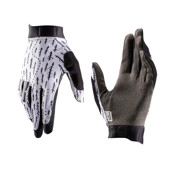 LEATT gloves MTB 1.0 GRIPR trails white