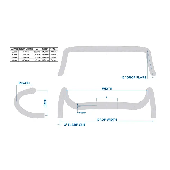 RITCHEY CLASSIC BUTANO 42 handlebar