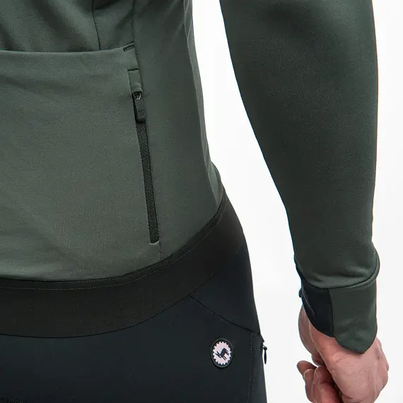 FT MEN’S SIGNATURE THERMO JERSEY OLIVE GREEN